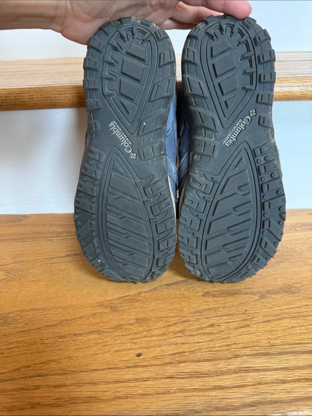 Columbia Navy and Pink Women's Trail Shoes